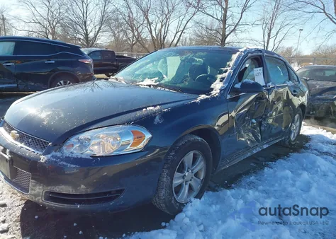 2012 Chevrolet Impala Ls z USA, uszkodzony, nr VIN 2G1WF5E39C1273917